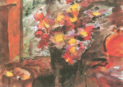 Flower Still Life by Lovis Corinth